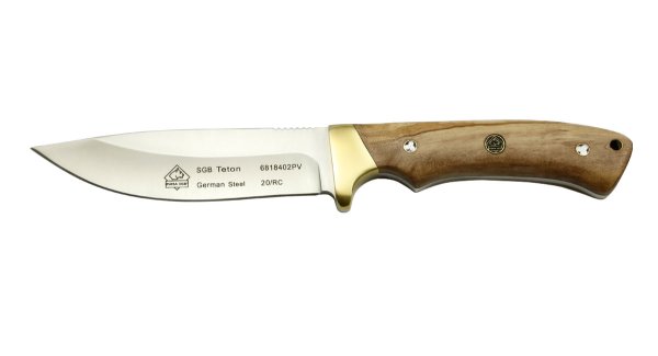 PUMA SGB Teton Messer mit Griff aus Olivenholz
