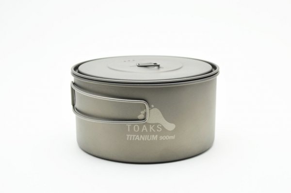 Toaks Titanium 900ml D130 Pot – Topf aus Titan