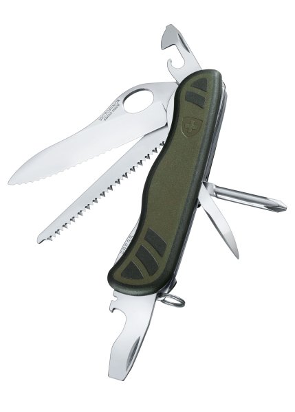 Victorinox Schweizer Soldatenmesser 08 grün schwarz