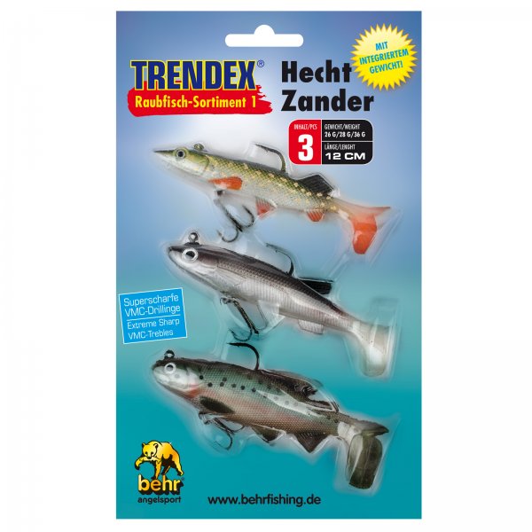 Behr Trendex Raubfisch-Sortiment 1 Hecht / Zander