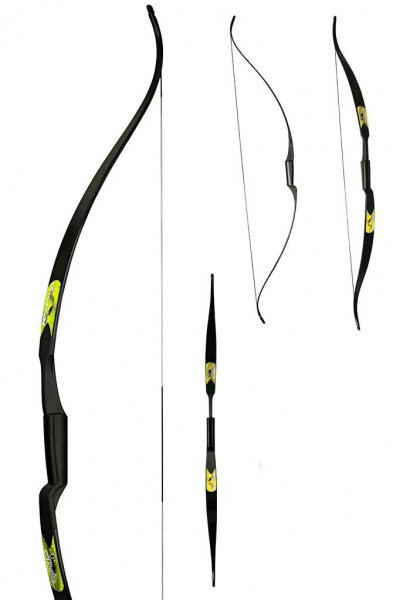 Rolan Snake Recurve Bogen Black inklusive Sehne