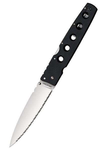 Cold Steel Hold Out 6 Zoll Klinge mit Wellenschliff