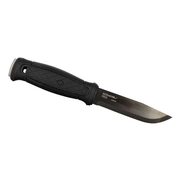 Morakniv Garberg BlackBlade Messer mit Klinge aus Kohlenstoffstahl und Polymer-Scheide