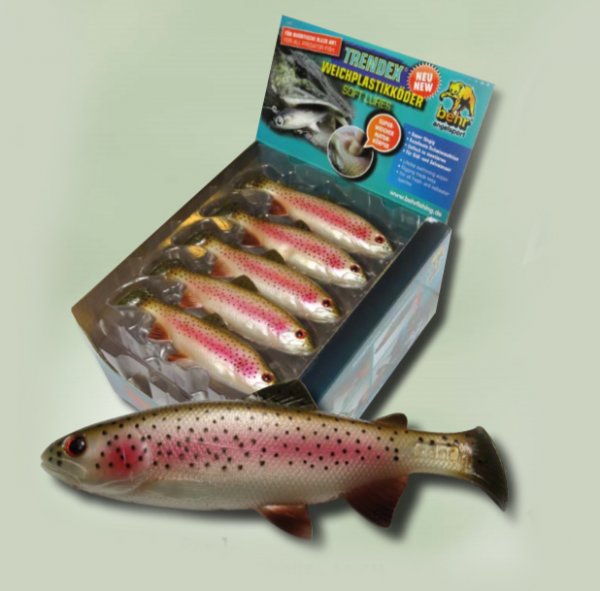 Behr Trendex Super Trout 12 cm Weichplastikköder unmontiert