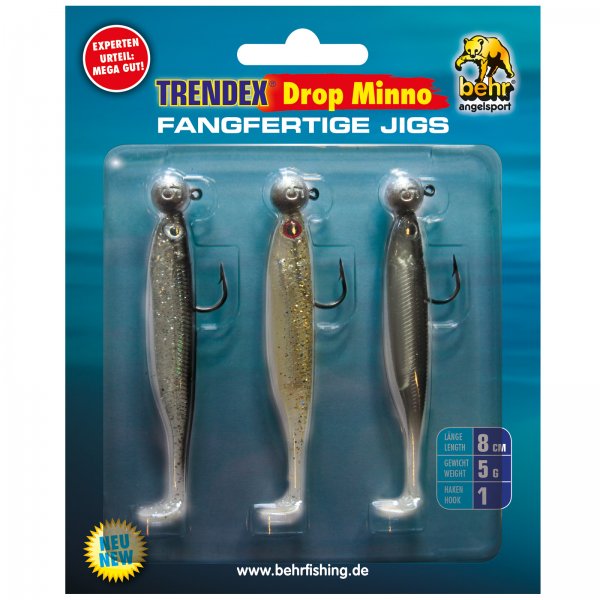 Behr Trendex Drop Minno Set 3 Stück montiert 8 cm oder 10 cm