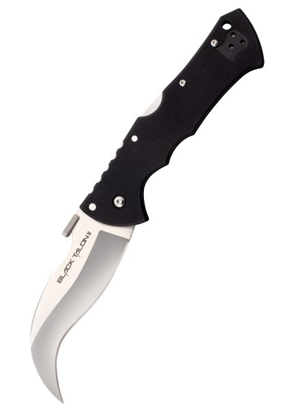 Cold Steel Black Talon II mit glattem Schliff aus S35VN Stahl