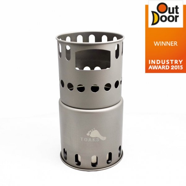 Toaks Titanium Backpacking Wood Burning Stove - Holzvergaser