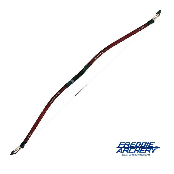 Freddie Archery Black Flash Red koreanischer Reiterbogen 48 Zoll 25-60 lbs