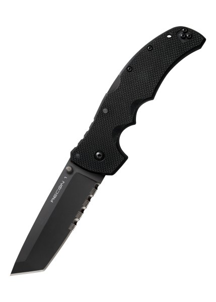 Cold Steel Recon 1 Tanto Pt. Taschenmesser Edelstahl Teilwellenschliff