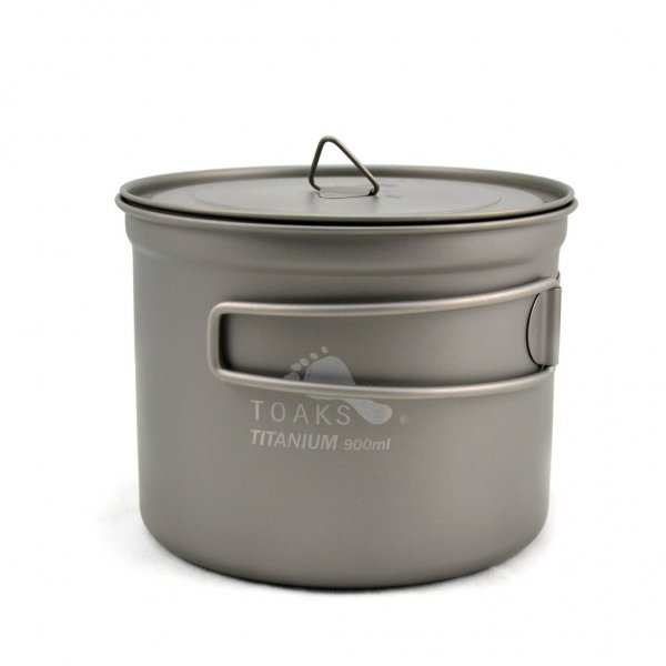 Toaks Titanium 900ml D115 Pot – Topf aus Titan