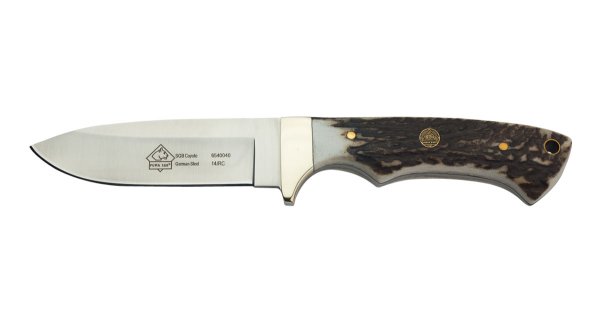 PUMA SGB Coyote Stag Jagdmesser mit Griff aus Horn