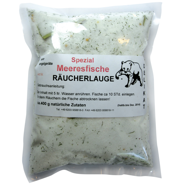 Räucherlauge - Spezial Meeresfische 400 g