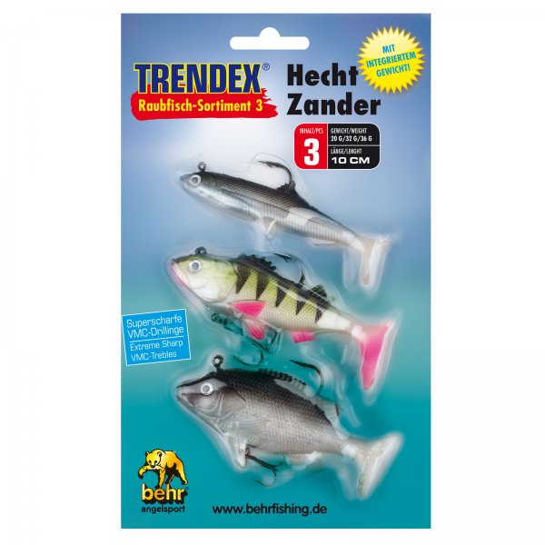 Behr Trendex Raubfisch-Sortiment 3 Hecht / Zander