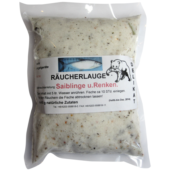 Räucherlauge für Saibling und Renken 400 g