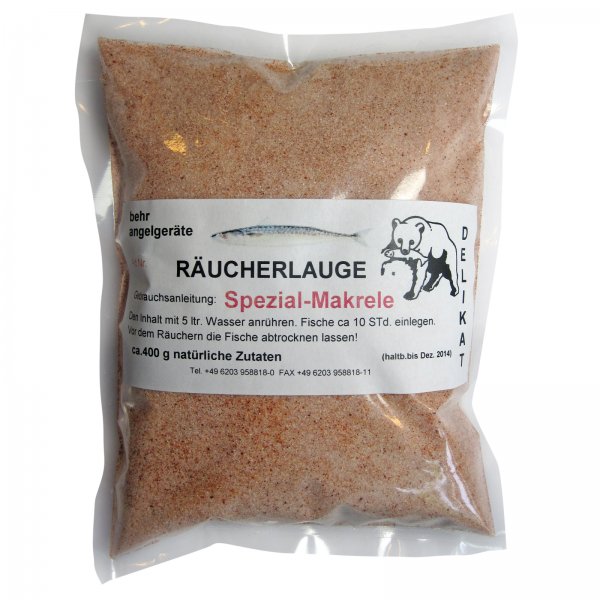 Räucherlauge für Makrele 400g