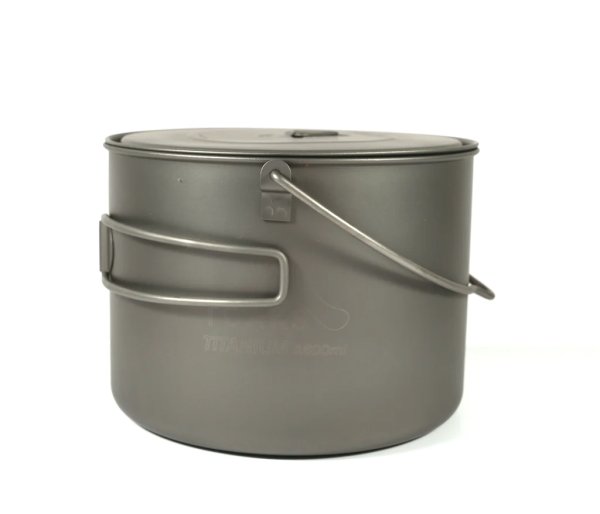 Toaks Titanium 1600 ml Pot mit Bail Handle